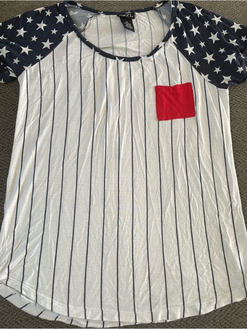 Junior’s Patriotic Shirt
